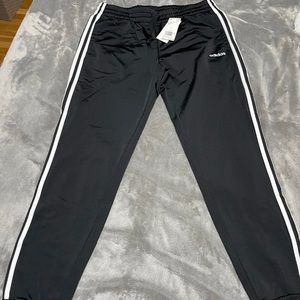 Adidas Black track skinny pants